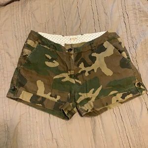 Bridge and Burn camo shorts.